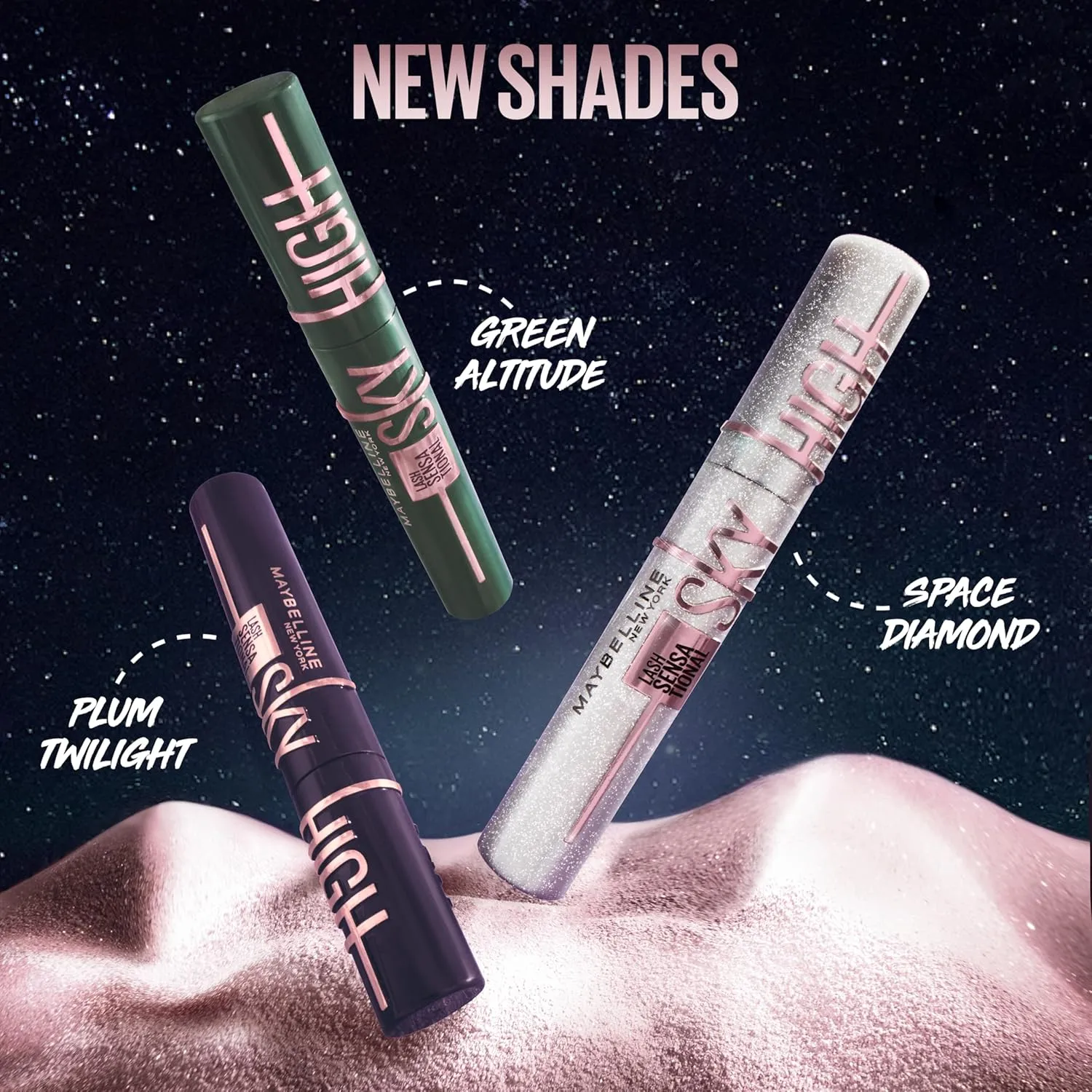 Maybelline Sky High new shades campaign image